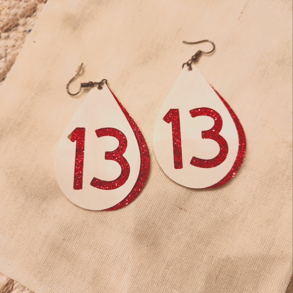 #13 earrings